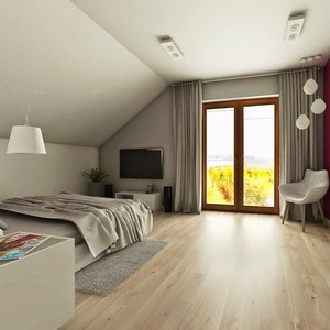 nowoczesne wnętrza sypialni kolorowe dodatki